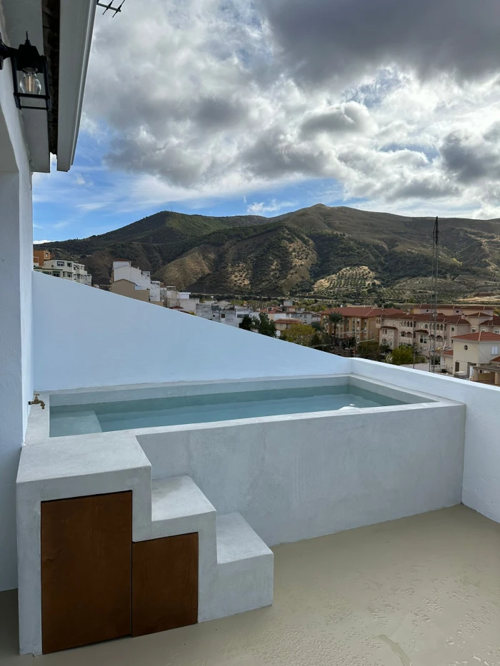 microcemento piscina